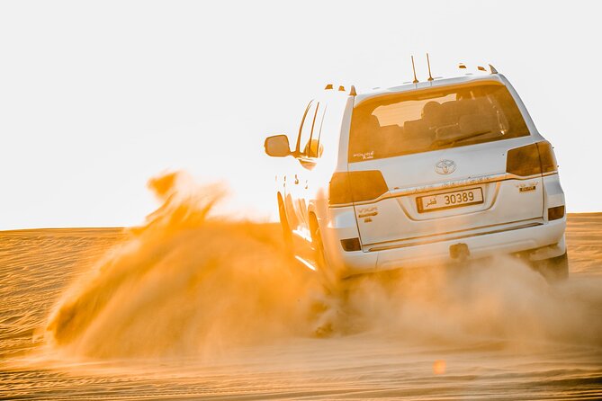 Private Doha Desert Safari and Inland Sea Tour, Best adventures - Camel riding at the camp, a slower contrast to the adrenaline