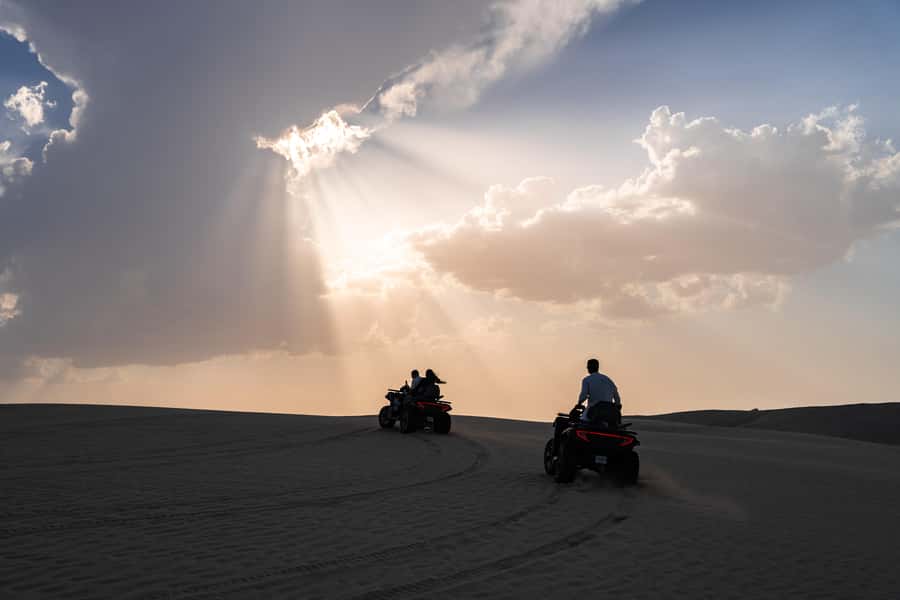 Private Half-Day Desert Safari Tour+Camel Ride - Inland Sea near the Saudi border, the unusual view you came for