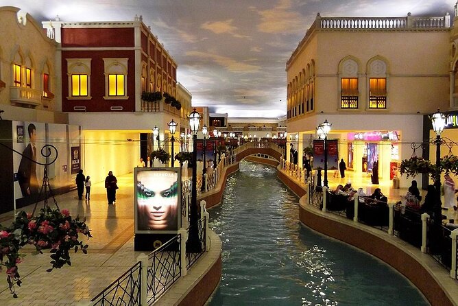 Private Half-day Shopping Tour, Corniche Stop and Doha Skyline - Villaggio Mall’s Italian-themed design, gondola ride, and serious shopping footprint