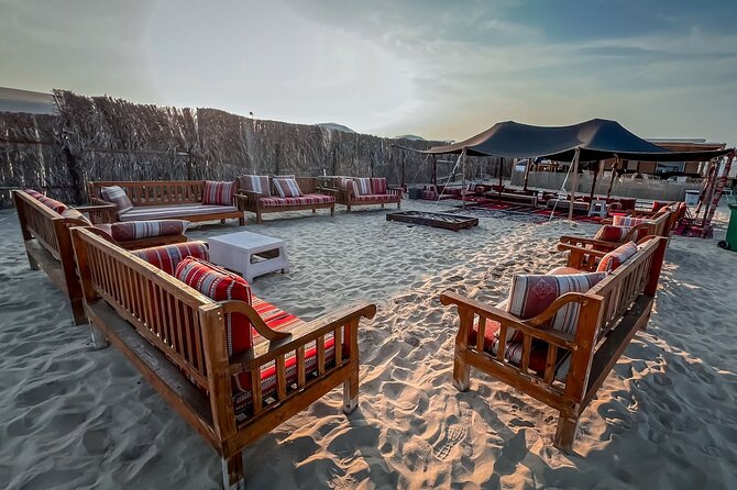 Private Overnight Desert Safari, Dune bashing, dinner & Breakfast - Dinner, breakfast, and hydration that keep the day moving
