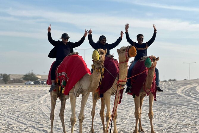 Private Sealine Beach Tour with Desert Activities - Tea and coffee stops: small pause, big difference