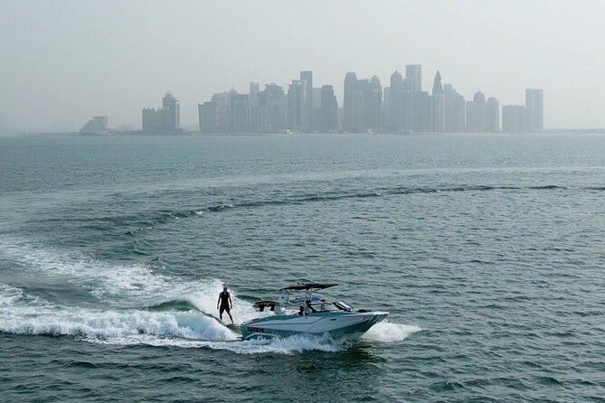 Private Wakesurfing or Wakeboarding along Doha's skyline - Key Highlights Worth Booking for