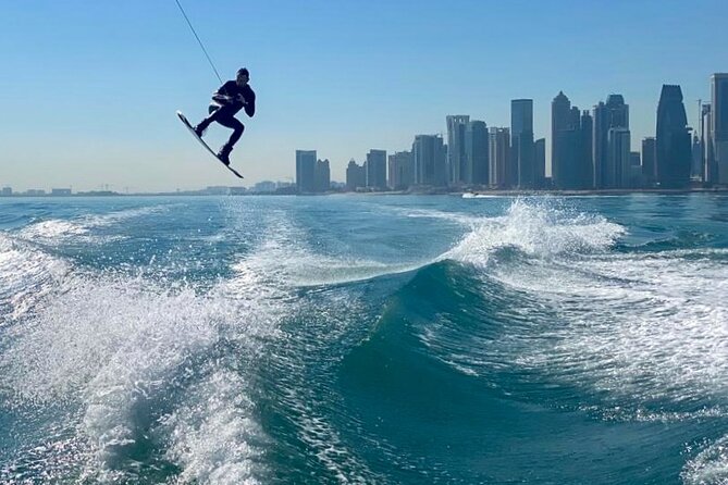 Private Wakesurfing or Wakeboarding along Doha's skyline - Weather, Timing, and Getting the Ride You Came For