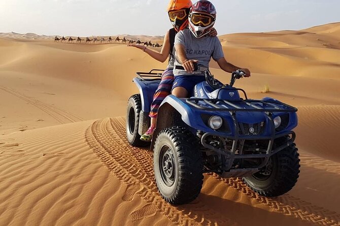 Qatar ATV and Quad Bike Experience With sand boarding - Entering the Desert from Doha, Pickup and Your First Moving Parts