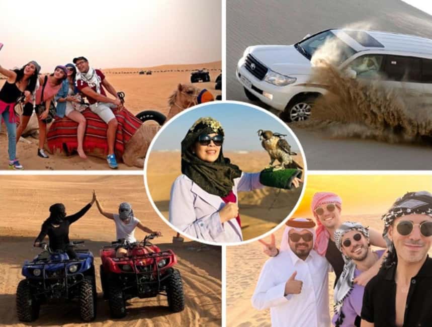 Qatar: ATV & Quad Dune Bashing, Camel Ride, & Sandboarding - First Big Thrill: Dune Bashing with Skilled Drivers