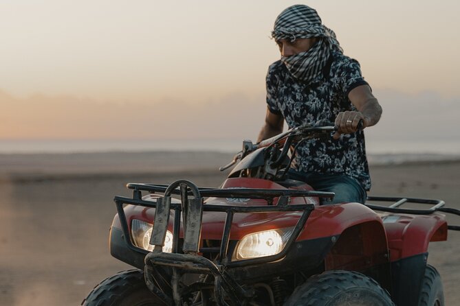 Qatar-ATV Self Drive Quad Bike Experience - The ride out of Doha in an air-conditioned cruiser