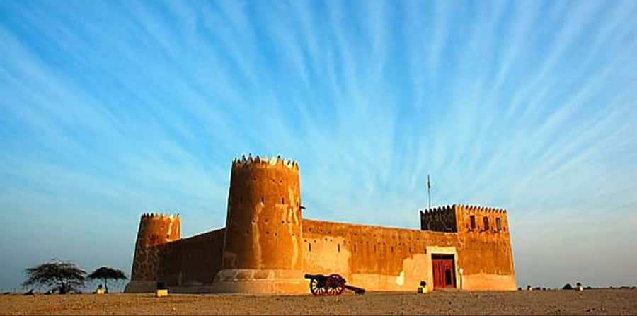 Qatar: Combo Tour of the North and West with Pickup - Purple Island Stop: Quick Photos, Worth a Look