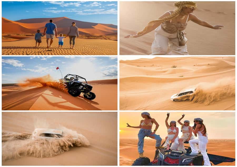 Qatar: Desert Safari, Camel Ride, Inland sea, Sandboarding - From Doha to the Dunes, with the right kind of attitude