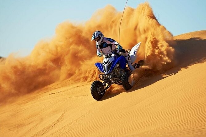 Qatar Dune Buggy Private Experience - The buggy, the harness, and the “hold on” physics
