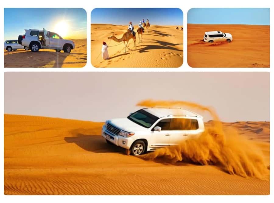 Qatar: Sunset Desert Safari with Camel Ride & Sandboarding - Pickup, meeting points, and how to not feel rushed