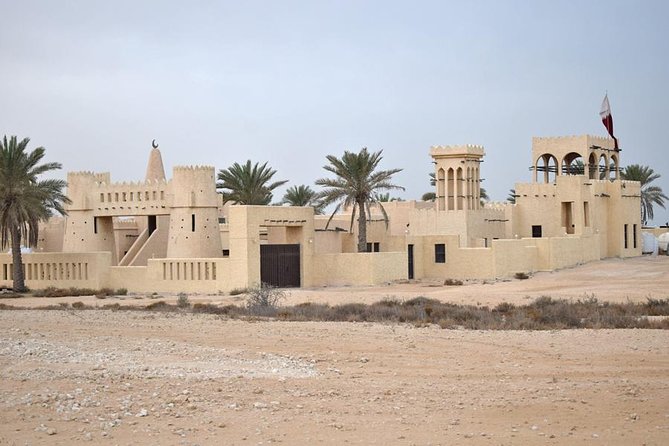 Qatar West Coast tour, Zekreet, Richard Serra Sculpture, Mushroom Rock Formation - Film City: a TV series set that turned into a ghost town