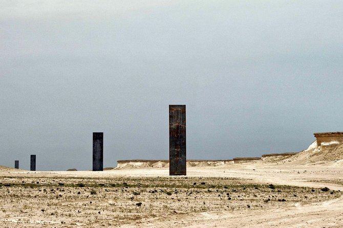 Qatar West Coast tour, Zekreet, Richard Serra Sculpture, Mushroom Rock Formation - Price and value: what $82 buys you in the real world