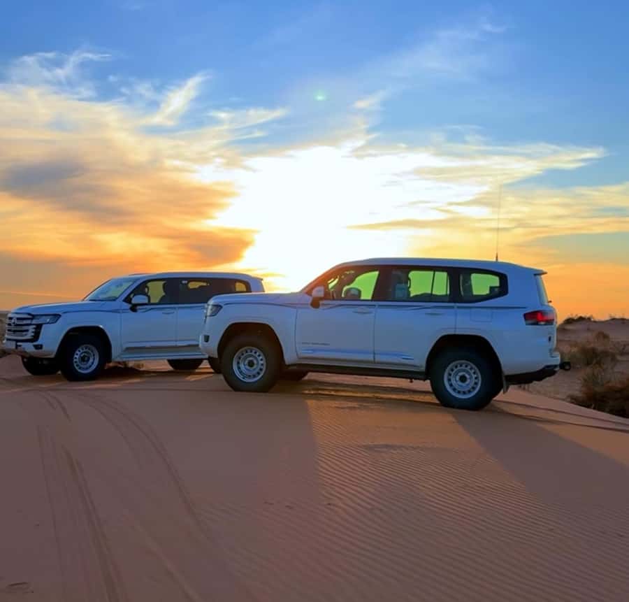 Relax Inland Sea Tour, Desert Safari, Camel Ride, SandBoard - Inland Sea beach time: photos, possible swimming, and a different desert mood