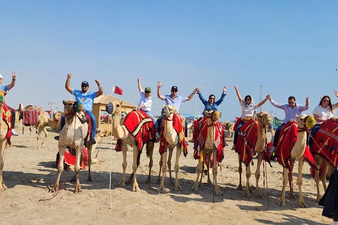 Relax on the Aladdin's carpet & inhale the magical sunset - Sunset in Qatar, with camel rides and real dune action
