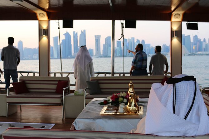 See Doha from the Sea - What You Actually Get On Board (Coffee, Water, Seating, Air-Con)