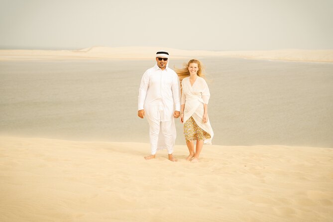 Snack & Chill at the Inland Sea | Desert Safari | Dune Bashing - Private campsite upgrade: shower and toilet facilities
