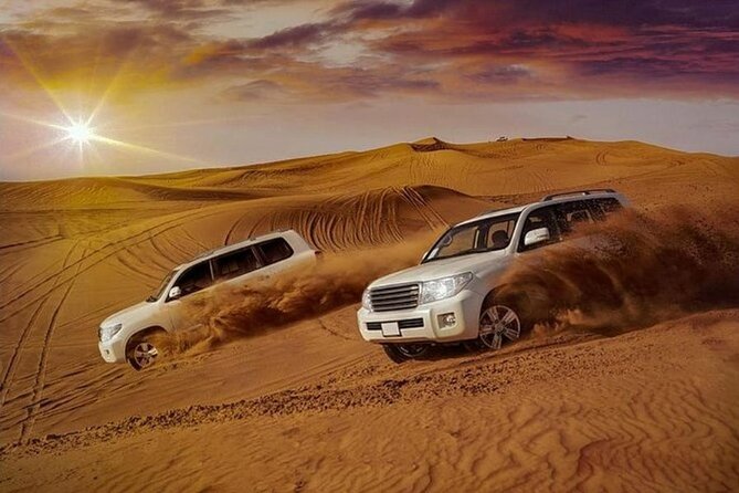 Sunrise or Sunset , Desert Safari Tour in Heart of Qatar - Khor al Udaid: sand dunes meeting the Arabian Gulf