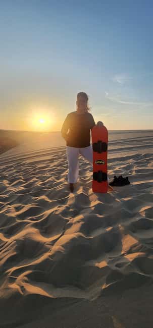 Sunrise or Sunset desert Safari with Sandboarding in Qatar - Sandboarding Expectations, What’s Likely, and What to Confirm