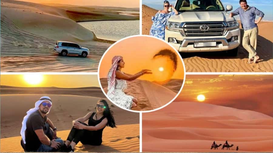 Sunrise/Sunset DuneBashing,CamelRide InlandSea &Sandboarding - The small comforts that make a big difference