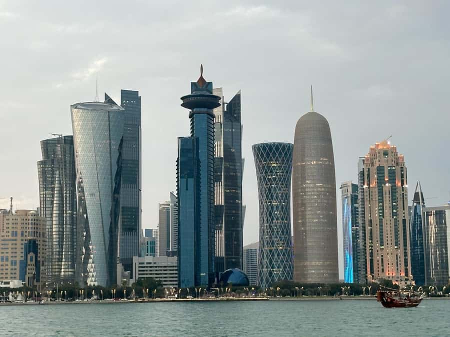Things To Do In Doha: City Tour, Souq Waqif & Dhow Boat Ride - The Pearl-Qatar and Lusail Marina, modern marina glamour in a short loop