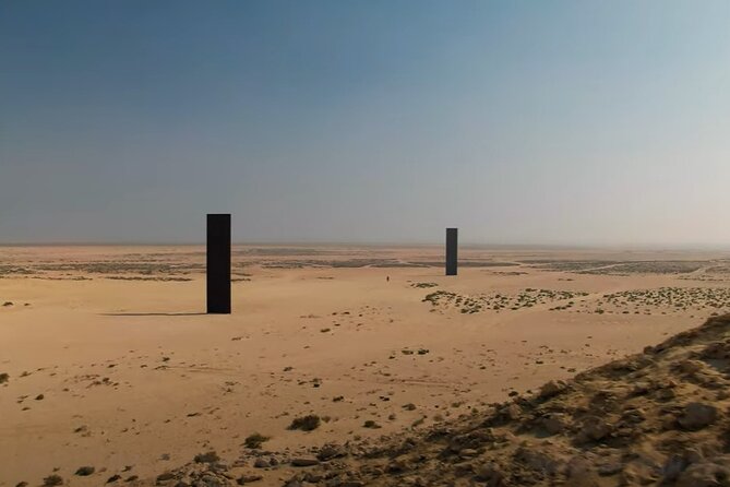 West Of Qatar, Mushroom Rocks, Camel Racing Track, Richard Serra - Zekreet Fort Ruins and Faroush Stones: Desert Defense in Beach Rock