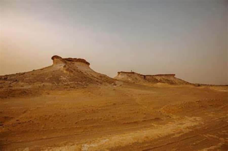 West Qatar-Doha Richard sierra,camel race,mushroom rock - Umbrella Rock, Desert Drives, and Why the Loop Matters